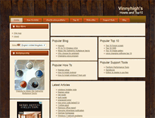 Tablet Screenshot of howtotop10.vinnyhigh.nl